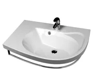 RAVAK Umyvadlo Rosa Comfort R white s otvory