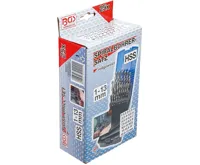 BGS Vrtáky HSS 1,0 - 13,0 mm, sada 25 dílů, DIN 338 (5)