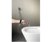 SAPHO Nástěnný ventil s ruční bidetovou sprškou a bezpečnostní pojistkou,kulatý,chrom (4)