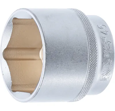 BGS Nástrčná hlavice šestihranná, 12,5 mm (1/2"), 46 mm