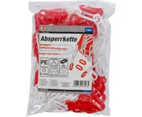 BGS Uzavírací řetěz,  červeno / bílý,  4 karabiny,  plast,  7,5 m (3)