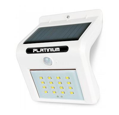 Platinium Nástěnné solární LED světlo s detektorem pohybu