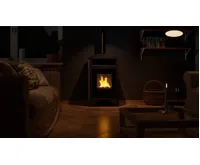 HS Flamingo Krbová kamna AQUAFLAM VARIO ® BARMA 11/5kW dlažba Ořech, elektronická regulace (18)