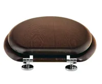 AQUALINE AQUALINE WC sedátko, ořech (4)