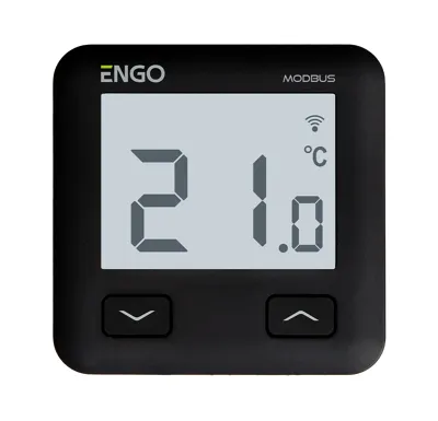 ENGO Controls Bezdrátový termostat E10-MBUSB, ENGO Smart, TUYA, černá