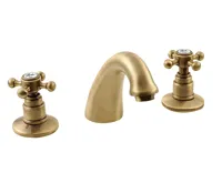 SAPHO ANTEA tříprvková umyvadlová baterie s výpustí, bronz SAPHO ANTEA tříprvková umyvadlová baterie s výpustí, bronz