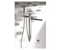 SAPHO CORNELI vanová baterie s připojením do podlahy, chrom (1)