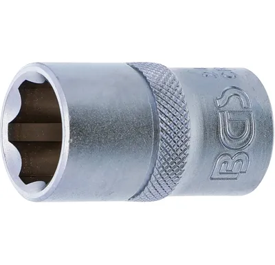 BGS Hlavice nástrčná 1/2" 15.0 mm, Surface Drive