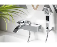 SAPHO GINKO nástěnná vanová baterie, chrom (3)