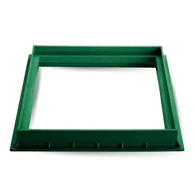 MONDIAL rám pro poklop - zelený 400 x 400