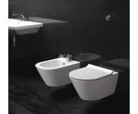GSI NORM závěsná WC mísa, GeniusFlush, 36x55cm, bílá ExtraGlaze (4)