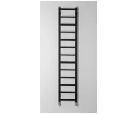 SAPHO METRO LIGHT otopné těleso 300x1500 mm, černá mat (5)