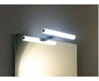 SAPHO IRENE 2 LED svítidlo, 7 W, 300x100x25 mm, IP44, chrom (4)