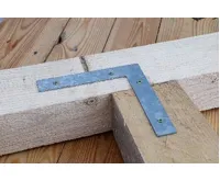 BGS Plech spojovací ve tvaru L, 150 x 150 x 25 x 2 mm, sada 2 dílů (1)