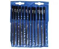 BGS Pilníky jehlové v pouzdře, sada 12 dílů