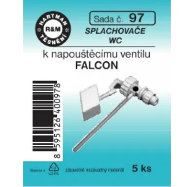 Hartman Sada č.  97: sada komplet.k nap. ventilu WC - FALCON