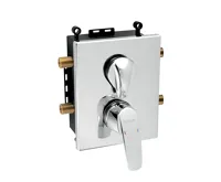 NOVASERVIS Podomítková baterie s boxem 2 vývody - BOX56052R,0