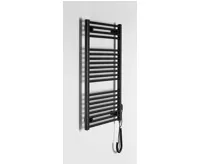 AQUALINE DIRECT-E elektrické otopné těleso rovné 600x960 mm, 400 W, černá (3)