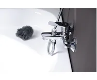 AQUALINE LOTTA nástěnná vanová baterie, chrom (3)