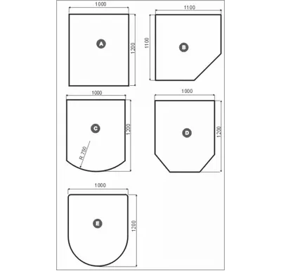ROMOTOP Podstavné sklo P3/8 mm-D