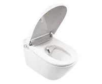 MEREO Závěsné WC s integrovaným elektronickým bidetem, RIMLESS, keramické, vč. sedátka (2)