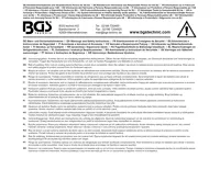 BGS Sada pro proplachování a čištění chladicí soustavy,  12dílná - BGS 74593 (8)