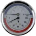 Termomanometr 81mm 0-6 bar,0-120°C, zadní vývod 1/2&quot;