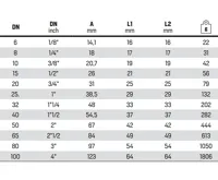 Nerez koleno 45°- DN 10 - 3/8" F/ F (2)