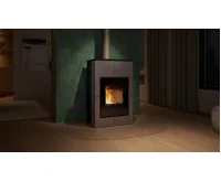 HS Flamingo Krbová kamna AQUAFLAM VARIO ® SAPORO 11kW šedá (teplovzdušná verze) (18)