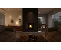 HS Flamingo Krbová vložka AQUAFLAM ® PANORAMA 12 s výměníkem a základní regulací (29)