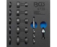 BGS Děrovače, pro parkovací senzory, O 17 - 32 mm, sada BGS Děrovače, pro parkovací senzory, O 17 - 32 mm, sada