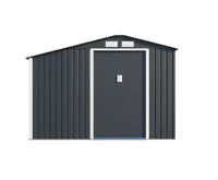 Zahradní domek LUCIFER A 3,53 m2 antracit IWH-10230025 (1)