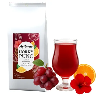 AG FOODS Group a.s. Agiberia Horký punč Svařené víno 1000g