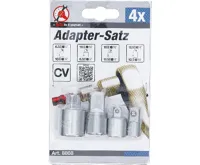 BGS Adaptéry 1/4"-3/8"-1/2", sada 4 díly (2)