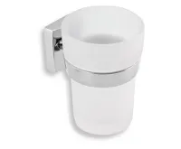 NOVASERVIS Držák kartáčků a pasty sklo Metalia 12 chrom - 0206,0 NOVASERVIS Držák kartáčků a pasty sklo Metalia 12 chrom - 0206,0