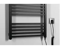 SAPHO METRO-E elektrické otopné těleso rovné 500x1060mm, 400 W, černá mat (3)