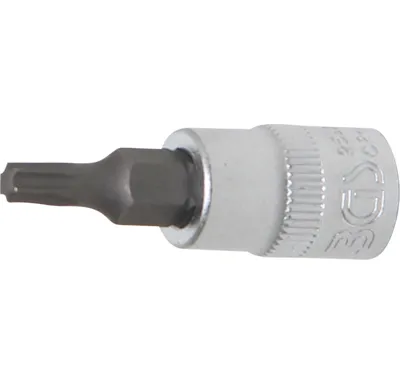 BGS Hlavice zástrčná 1/4" pro T-profil T 20, zatíž. do 2kg