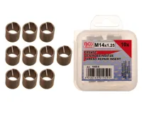 BGS Závitová vložka M14x1,25, sada 10 kusů BGS Závitová vložka M14x1,25, sada 10 kusů