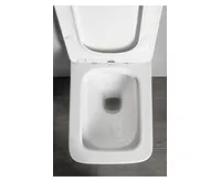 SAPHO PORTO závěsná WC mísa, Rimless, 36x52cm, bílá (1)