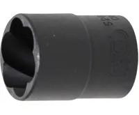 BGS Hlavice nástrčná 1/2" 19 mm, spec. profil pro poškozené matice BGS Hlavice nástrčná 1/2" 19 mm, spec. profil pro poškozené matice