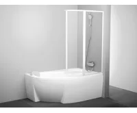 Ravak Vanová zástěna VSK2 Rosa 160 P bílá+transparent Ravak Vanová zástěna VSK2 Rosa 160 P bílá+transparent