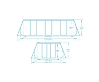 Bestway Bazén Power Steel Frame 4,04 x 2,01 x 1 m - 56441 (2)