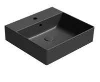 GSI KUBE X keramické umyvadlo 50x47cm, černá mat