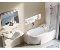 Ravak akrylátová vana Rosa 95 160 x 95 P | AKCE Doživotní záruka