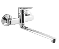 AQUALINE LOTTA nástěnná baterie, ramínko ploché 220mm, chrom