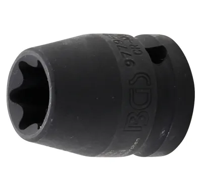 BGS Hlavice nástrčná silová E-profil, 12,5 mm (1/2"), E20