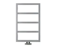 SAPHO DENALI otopné těleso 550x904 mm, stříbrná strukturální SAPHO DENALI otopné těleso 550x904 mm, stříbrná strukturální