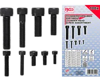 BGS Šrouby s válcovou hlavou, vnitřní šestihran, 106dílná sada BGS Šrouby s válcovou hlavou, vnitřní šestihran, 106dílná sada