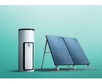 Vaillant Solární systém auroSTEP ISS 2.250 P pro plochou střechu, bivalentní 250l zásobník VIH S2 250/4 B