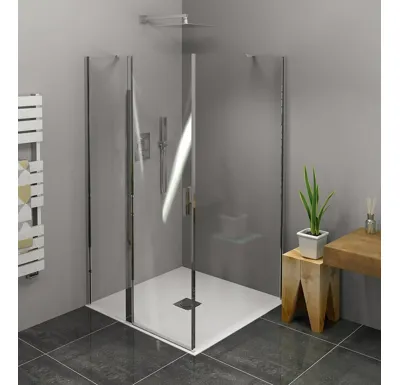POLYSAN ZOOM čtvercový sprchový kout 1000x1000mm L/P varianta